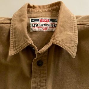 Levis Men’s Button Shirt From the 80's, Medium 100% Cotton PERFECT Condition!